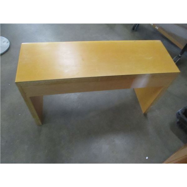 NEW:  BENCH (APPROX. 36"L X 27" H X 12" W)