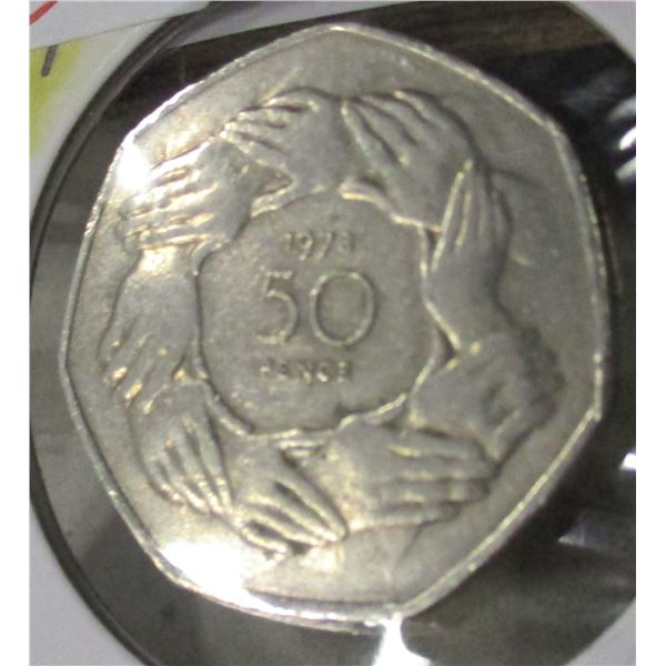 1979 NEW ZEALAND 50 PENCE