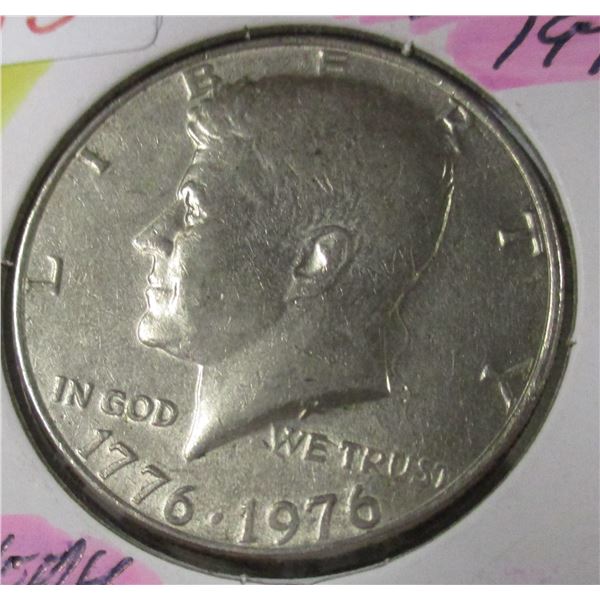 1776 - 1976 KENNEDY USA HALF DOLLAR