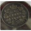 Image 4 : 1888 VICTORIAN VF CANADA SILVER FIVE CENT