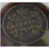 Image 5 : 1888 VICTORIAN VF CANADA SILVER FIVE CENT