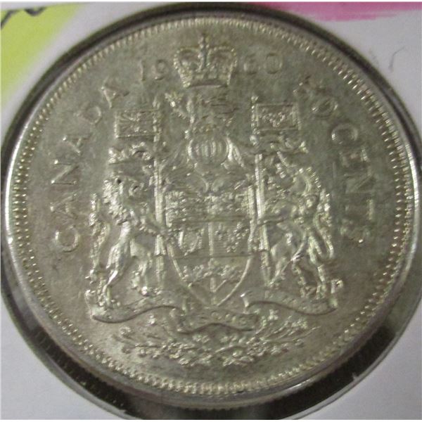 1963 CANADA SIVLER HALF DOLLAR