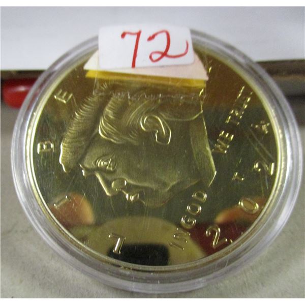 2024 DONALD TRUMP 45TH PRESIDENT USA LIBERTY COIN