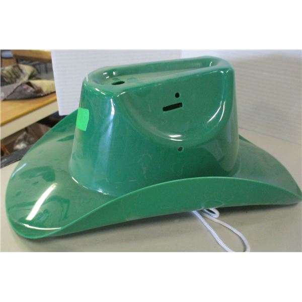 FREIGHT DAMAGE (AS IS):  PLASTIC COWBOY HAT