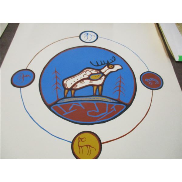 SEIZURE (AS IS):  "INDIAN LAW" PICTURE BY ROY THOMAS (NO. 189/300)