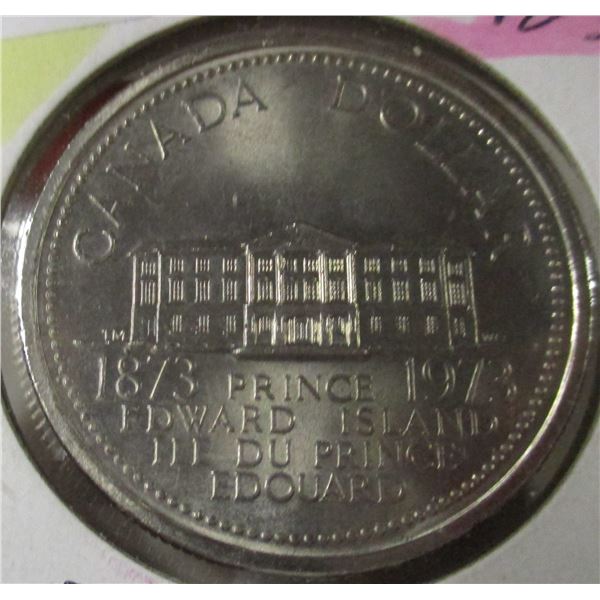 1973 CH/BU PRINCE EDWARD ISLAND CANADA DOLLAR