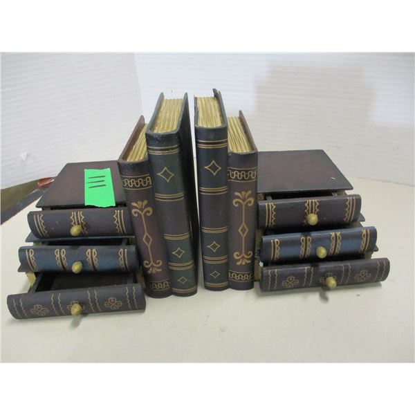 ESTATE:  SET OF "BOOK" BOOK ENDS