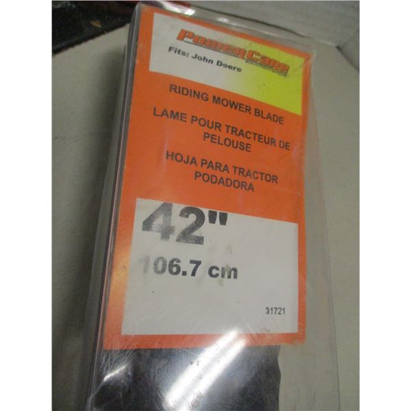 ESTATE:  42" LAWNMOWER BLADES