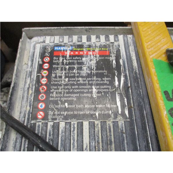 ESTATE:  TILE SAW