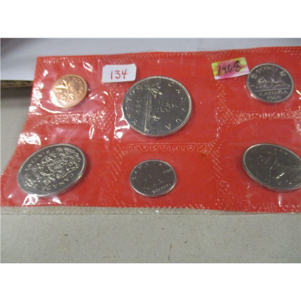 1968 PROOF CANADA MINT SEALED COIN SET