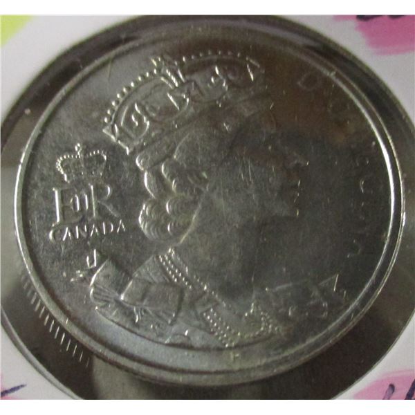 1952 - 2002 PROOF CAMOE CANADA HALF DOLLAR