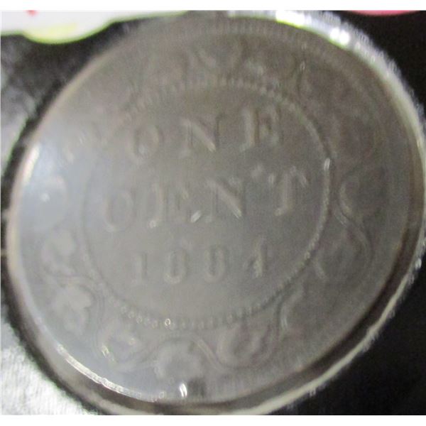 1884 VICTORIAN CANADA LARGE PENNY