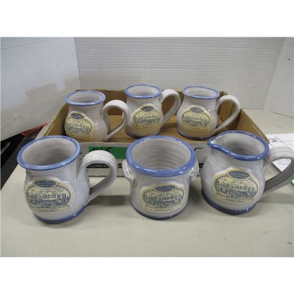 ESTATE:  4 CUPS, 1 CREAMER, 1 SUGAR BOWL