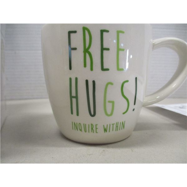 ESTATE:  2 - CERAMIC MUG
