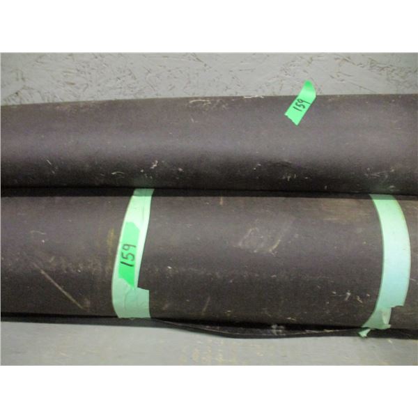 ESTATE:  2 ROLLS TAR PAPER (1 LARGE & 1 SMALL ROLL)