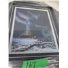 Image 1 : ESTATE:  "OILWELL" FRAMED PICTURE BY THOMPSON