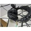 Image 4 : BOX C/W VARIOUS HEADPHONES