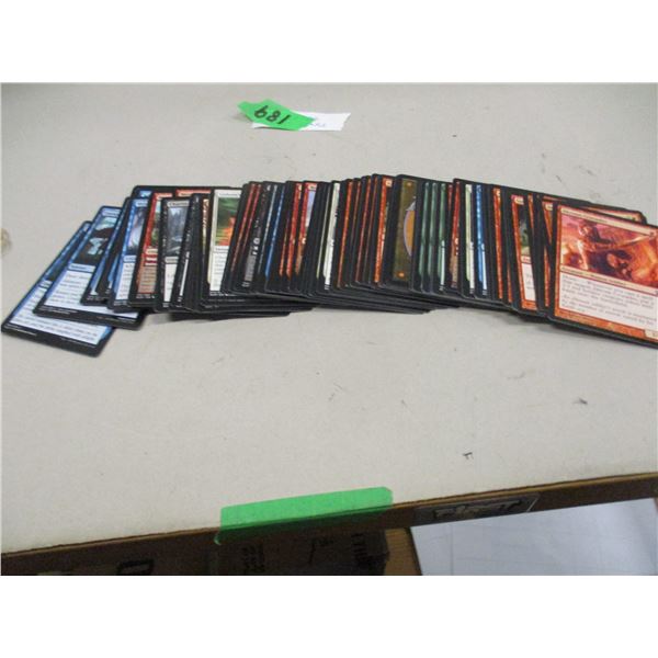 COLLECTABLE:  APPROX. 100 MAGIC CARDS