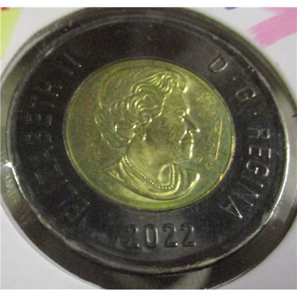 2022 PROOF LIKE MEMORY OF QUEEN ELIZABETH II TOONIE