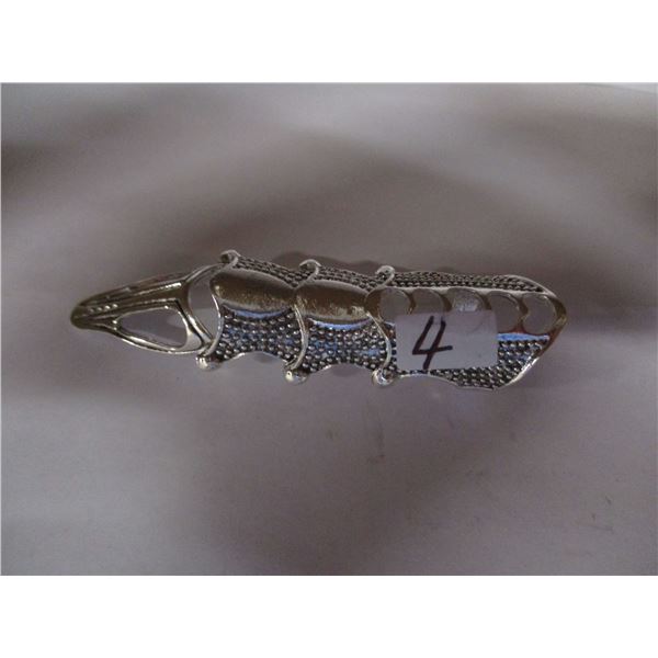 ESTATE:  APPROX. 4" LONG NAIL RING
