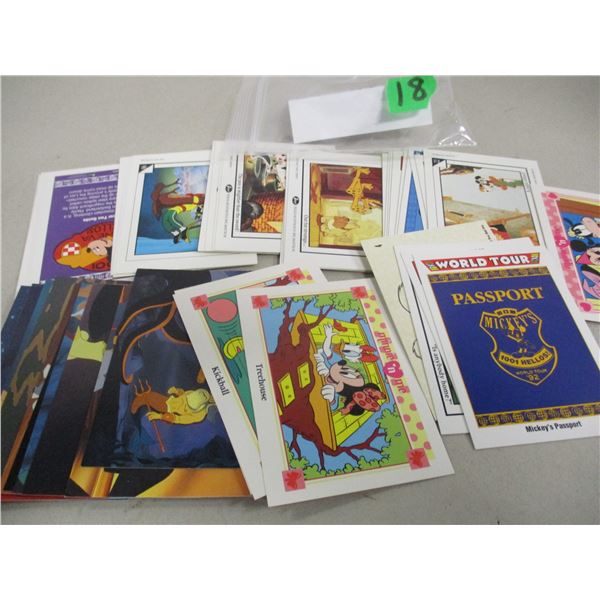 COLLECTABLE:  BUNDLE OF WALT DISNEY CARDS