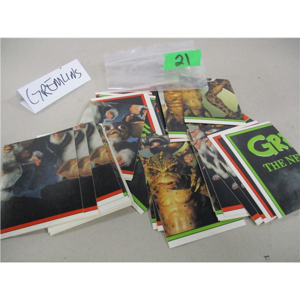 COLLECTABLE:  BUNDLE C/W GREMLIN CARDS