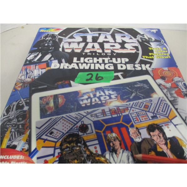 COLLECTABLE:  STAR WARS LITE UP DRAWING DESK