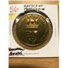 Image 1 : NORTHWEST TERRITORIES MOUNTAIN AVENSI DOLLAR STYLE COIN