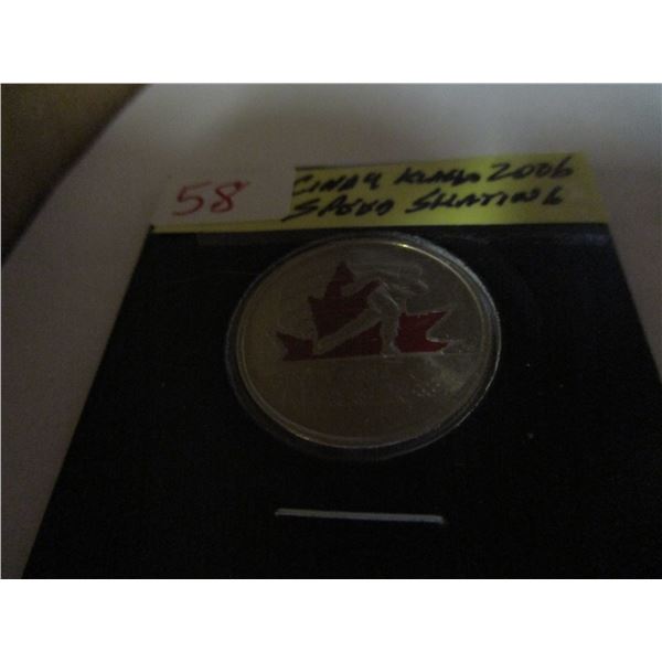 2006 CINDY KLASSEN SPEED SKATING CHAMPION QUARTER