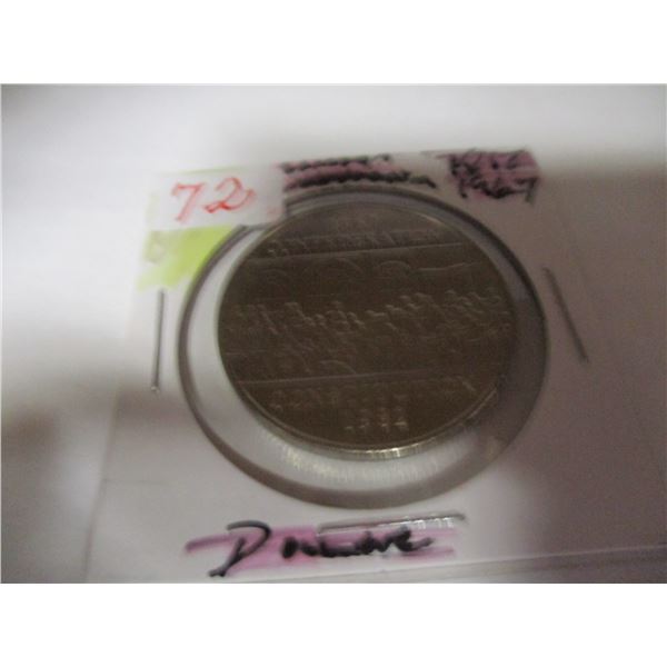 1867 - 1982 CH/BU CANADA CONFEDERATION CONSTITUTION DOLLAR
