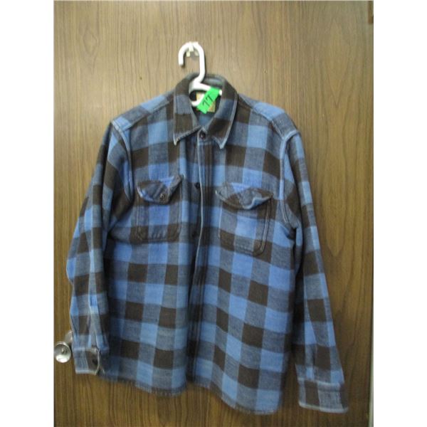 MEN'S PLAID JACKET (SIZE LARGE)