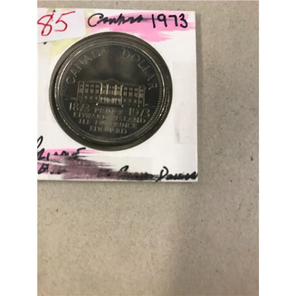 1873 - 1973 BU PRINCE EDWARD ISLAND CANADA DOLLAR