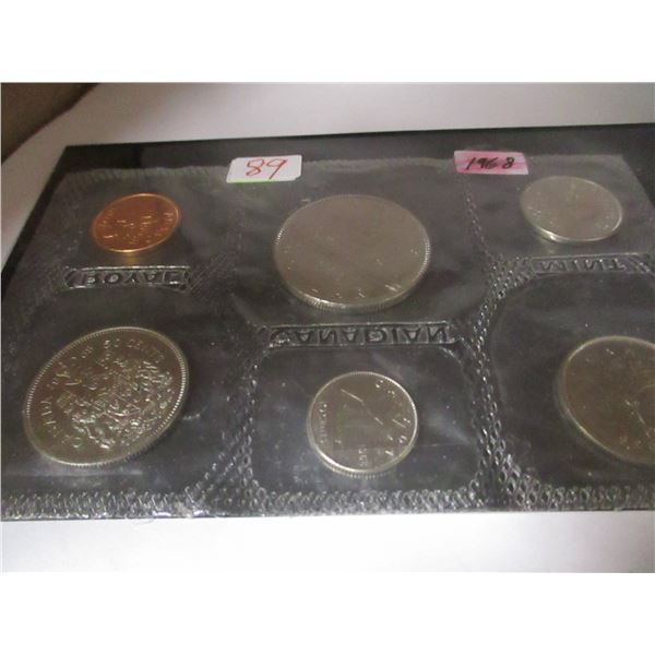 1968 PROOF CANADA MINT SEALED COIN SET