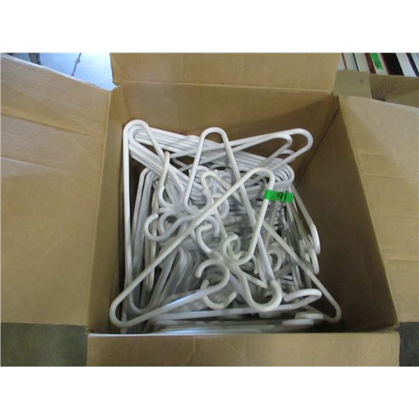 ESTATE:  BOX C/W HEAVY DUTY HANGERS
