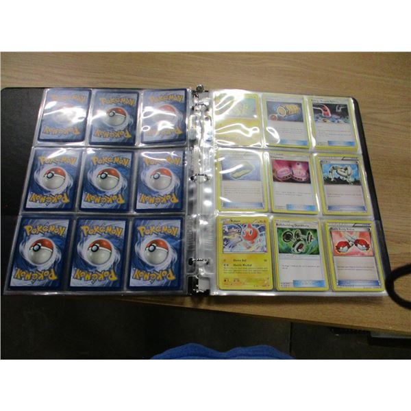 COLLECTABLE:  BINDER C/W POKEMAN CARDS