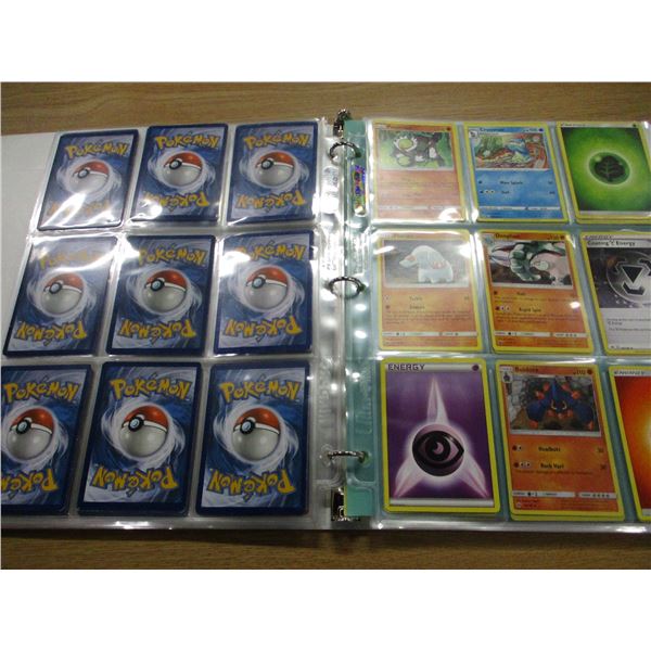 COLLECTABLE:  BINDER C/W POKEMAN CARDS