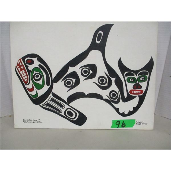 SEIZURE/COLLECTABLE:  PICTURE OF KILLER WHALE BY EDWARD COON