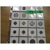 Image 1 : ASSORTED FOREIGN COINS - 4 SHEETS