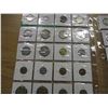 Image 2 : ASSORTED FOREIGN COINS - 4 SHEETS