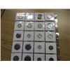 Image 4 : ASSORTED FOREIGN COINS - 4 SHEETS