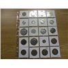 Image 7 : ASSORTED FOREIGN COINS - 4 SHEETS