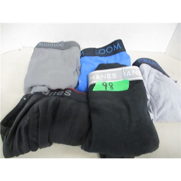 NEW:  MEN'S UNDERWEAR (SIZE XL) - BOX