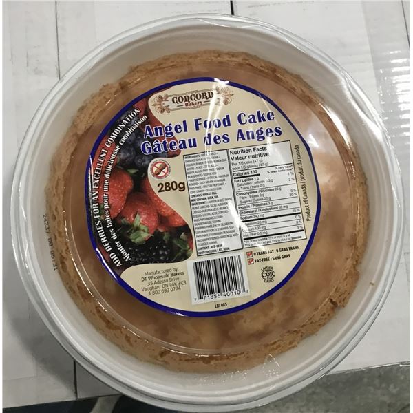 FROZEN:  ANGEL FOOD CAKE (220G)