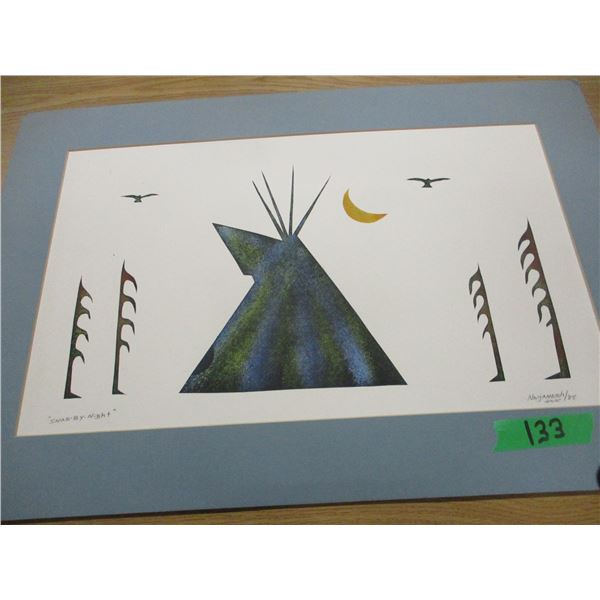 COLLECTABLE/SEIZURE:  PICTURE "SNAG BY NIGHT" BY NAGANOGH