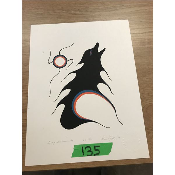 COLLECTABLE/SEIZURE:  PICTURE "SAVAGE INNOCENCE" BY DORIS CAYOTTE (NO. 14/14)