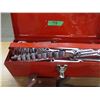 Image 1 : RED TOOLBOX C/W ASSORTED TOOLS