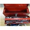 Image 3 : RED TOOLBOX C/W ASSORTED TOOLS