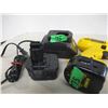 12 VOLT DEWALT DRILL, BATTERY & CHARGER