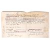 Image 1 : Blasting Injury Indemnity Release, 1892 [194112]