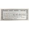 Image 1 : Banner Quartz Mining Stock, 1857, Rare [191841]